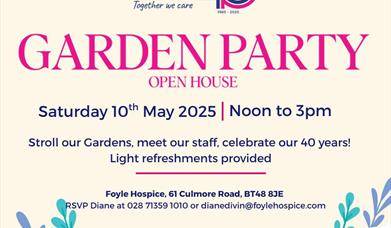 Foyle Hospice Garden Party & Open House