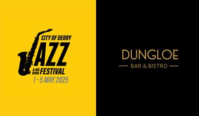 Jazz Festival and Dungloe logos. Details in description.