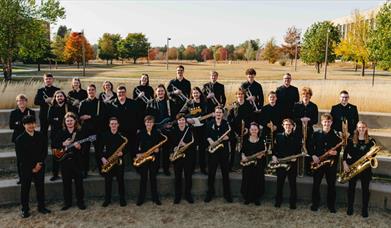 Gustavus Jazz Ensemble group photo