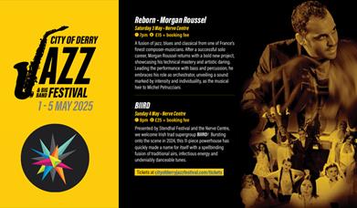 Jazz Events at the Nerve Centre 2025