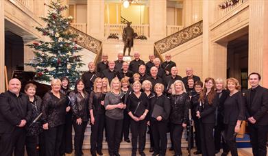 Photo of Lindsay Chorale from a recent performance