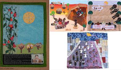 ‘Mujeres Disruptivas’ arpillera exhibition