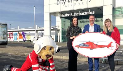 Launching the Air Ambulance Runway Run at City of Derry Airport to be held 5th April