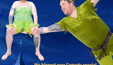 image of Max Roddy dressed as Peter Pan