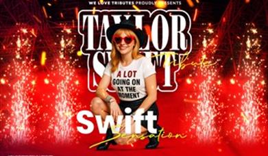 Promotional poster for Taylor Swift tribute act