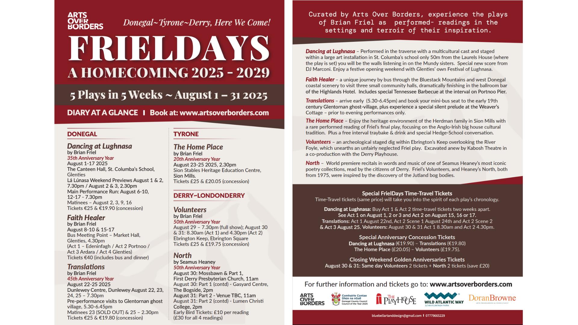 The FRIELDAYS Brochure