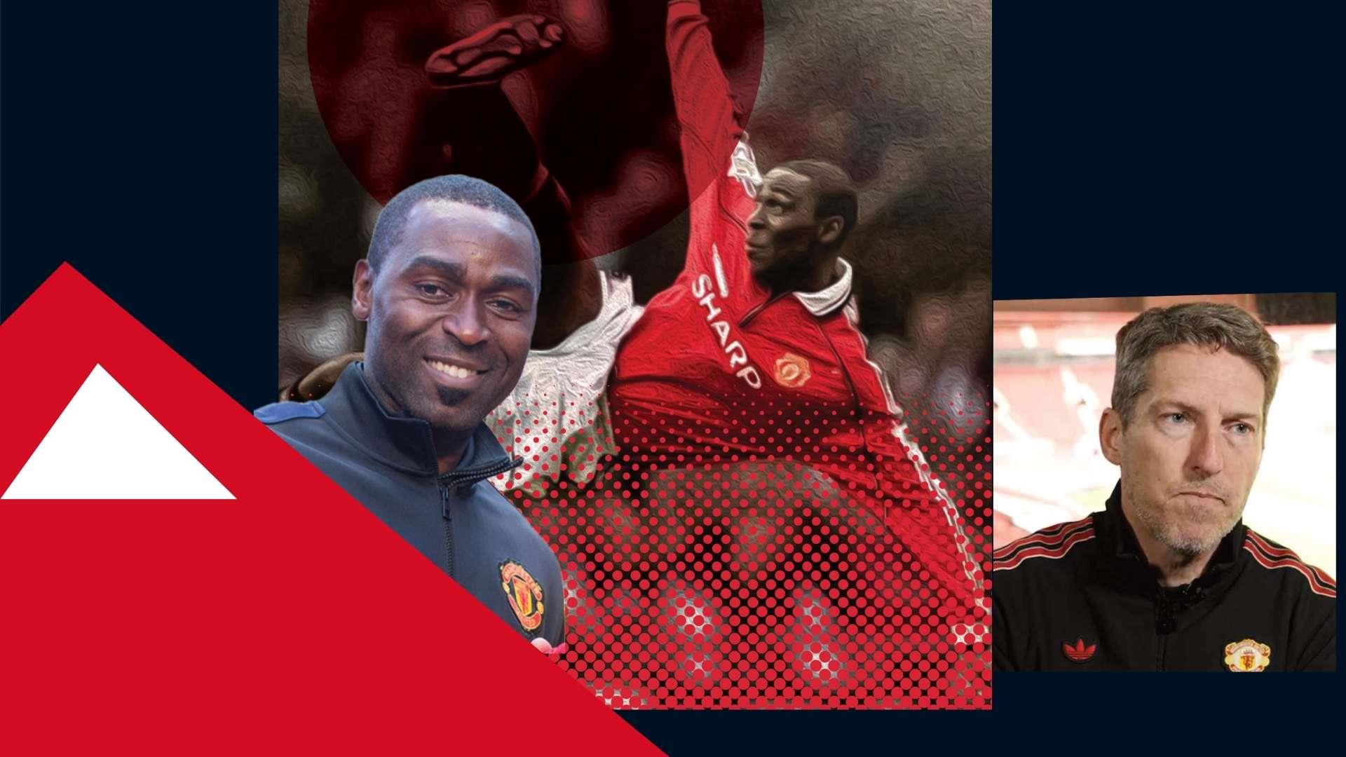 Andy Cole & Andy Mitten