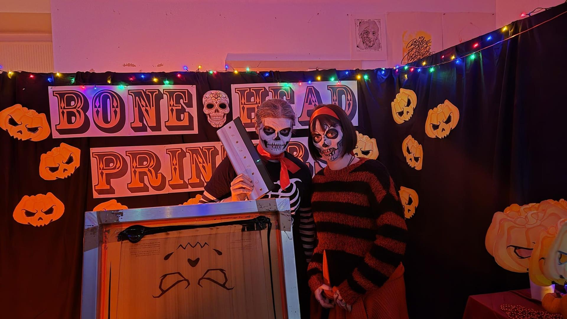 Derry Print Workshop Halloween Event