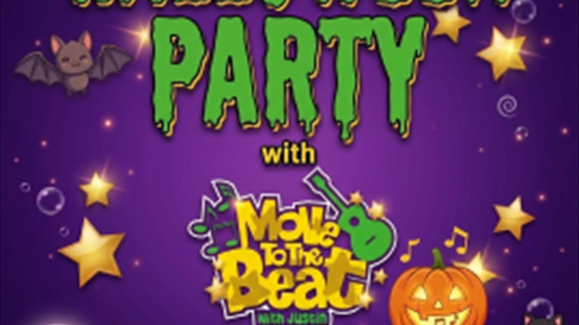 Move to the Beat Halloween Party with Justin