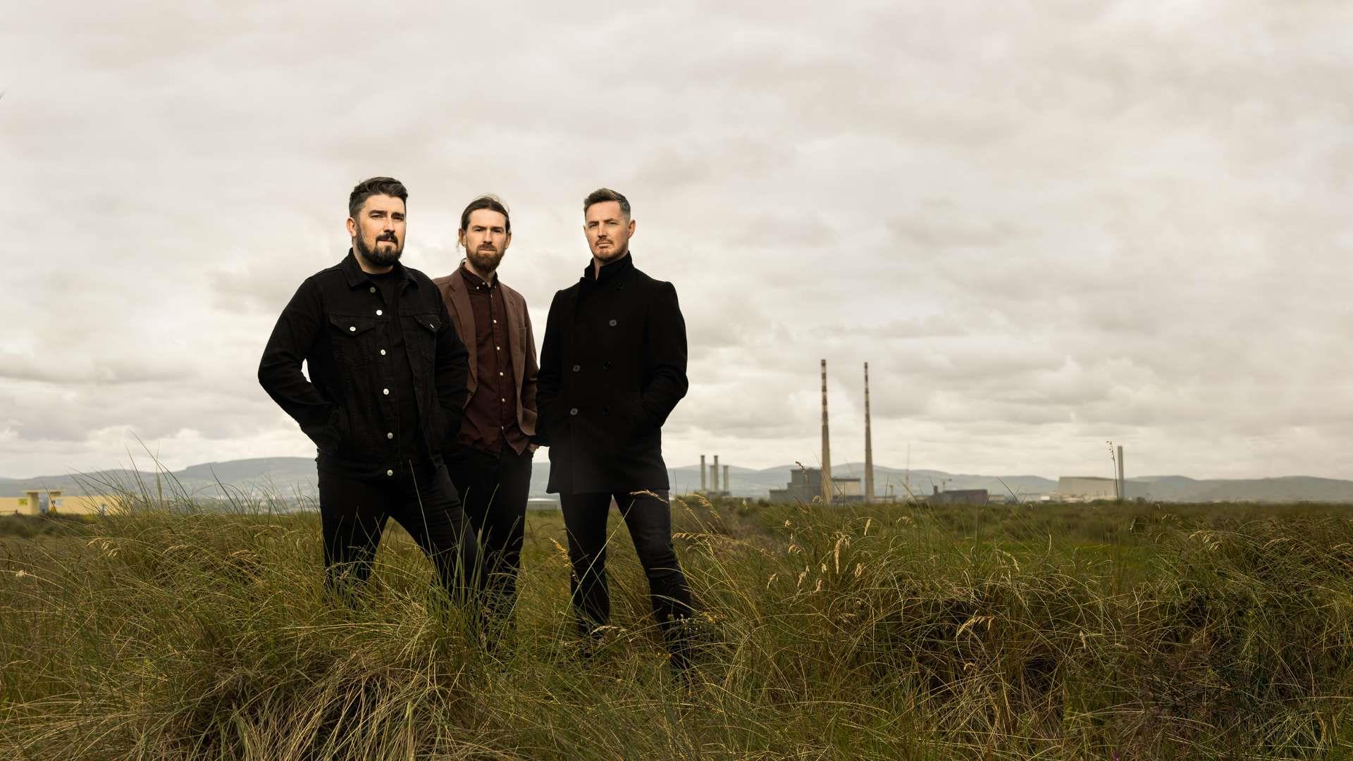 The Riptide Movement pose for group shot in field