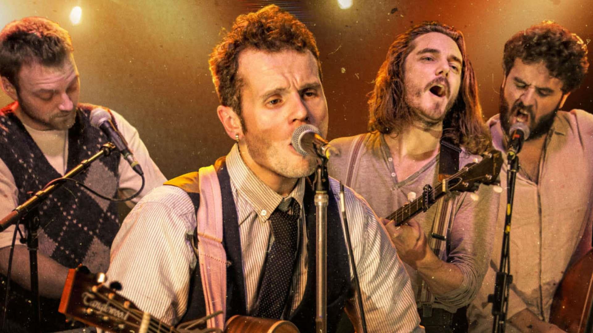 The Mumford & Sons Story performing