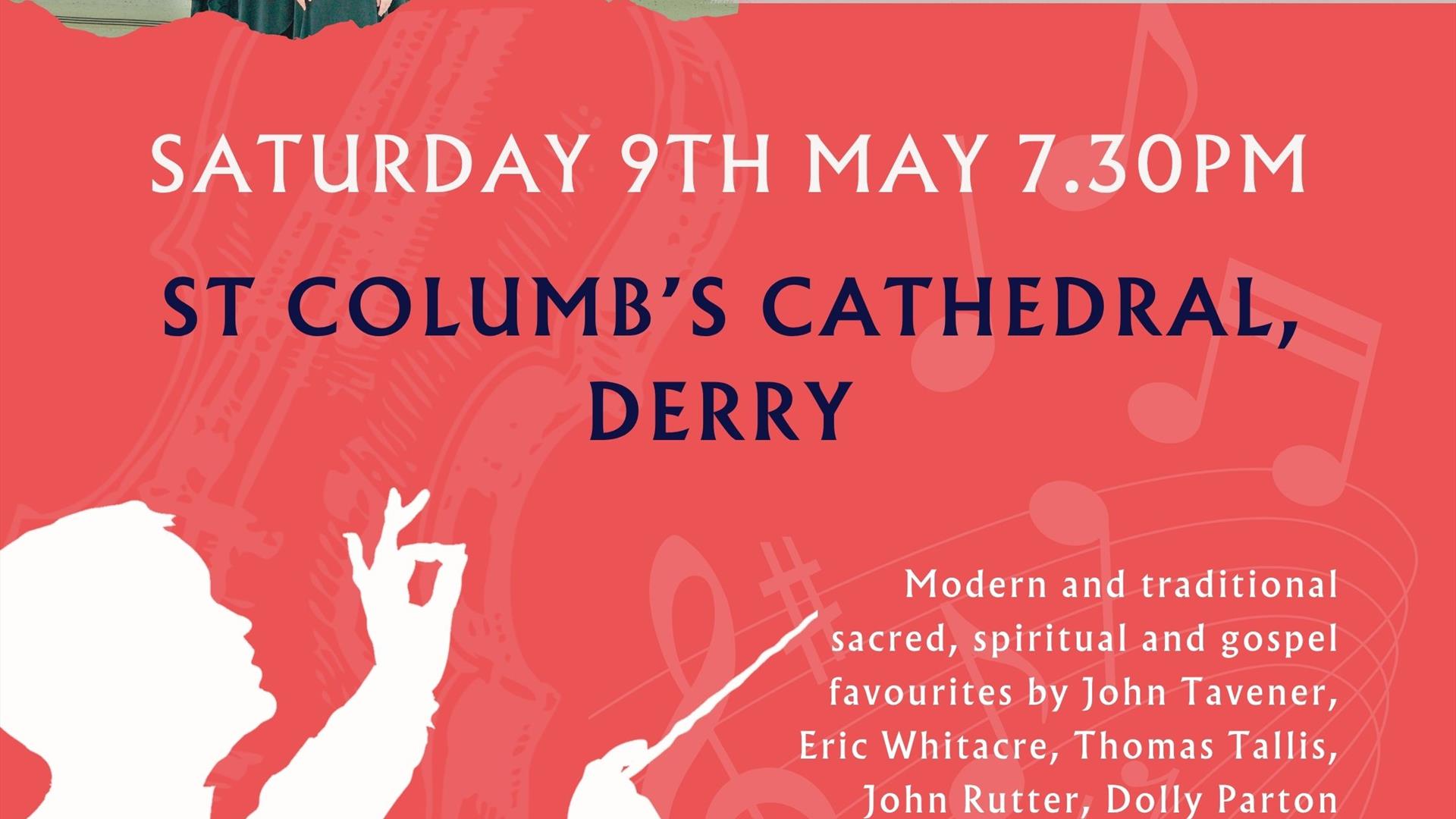 Poster for High Point university choir performance