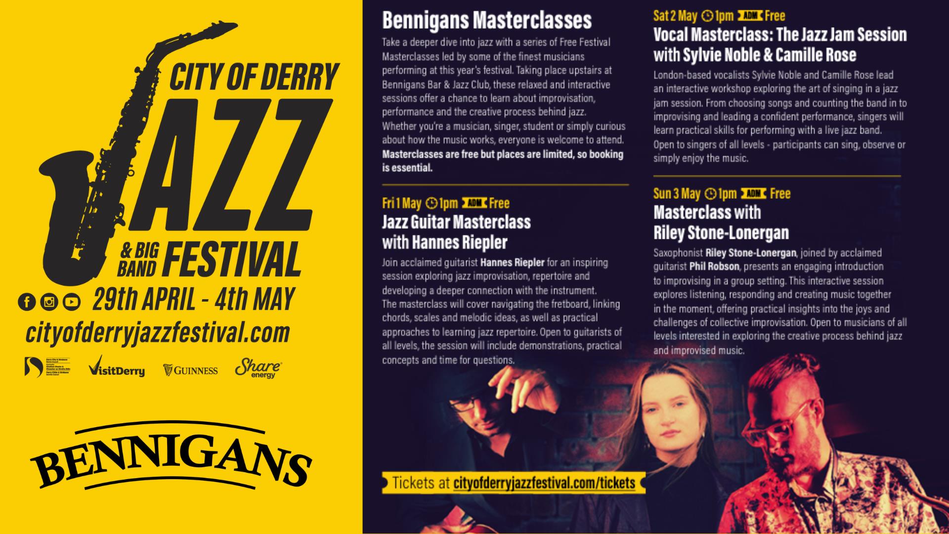 Bennigans Masterclass