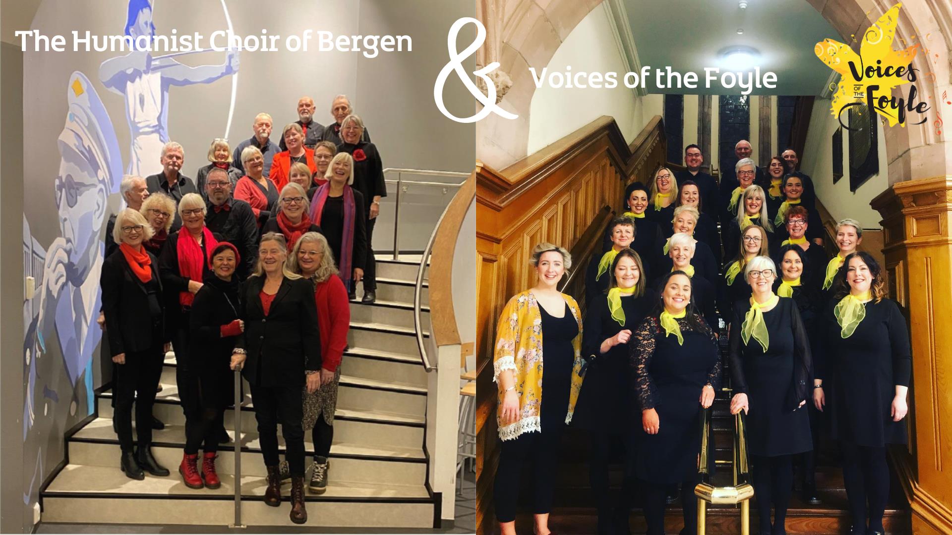 Image of The Humanist Choir of Bergen and the Voices of the Foyle Choir