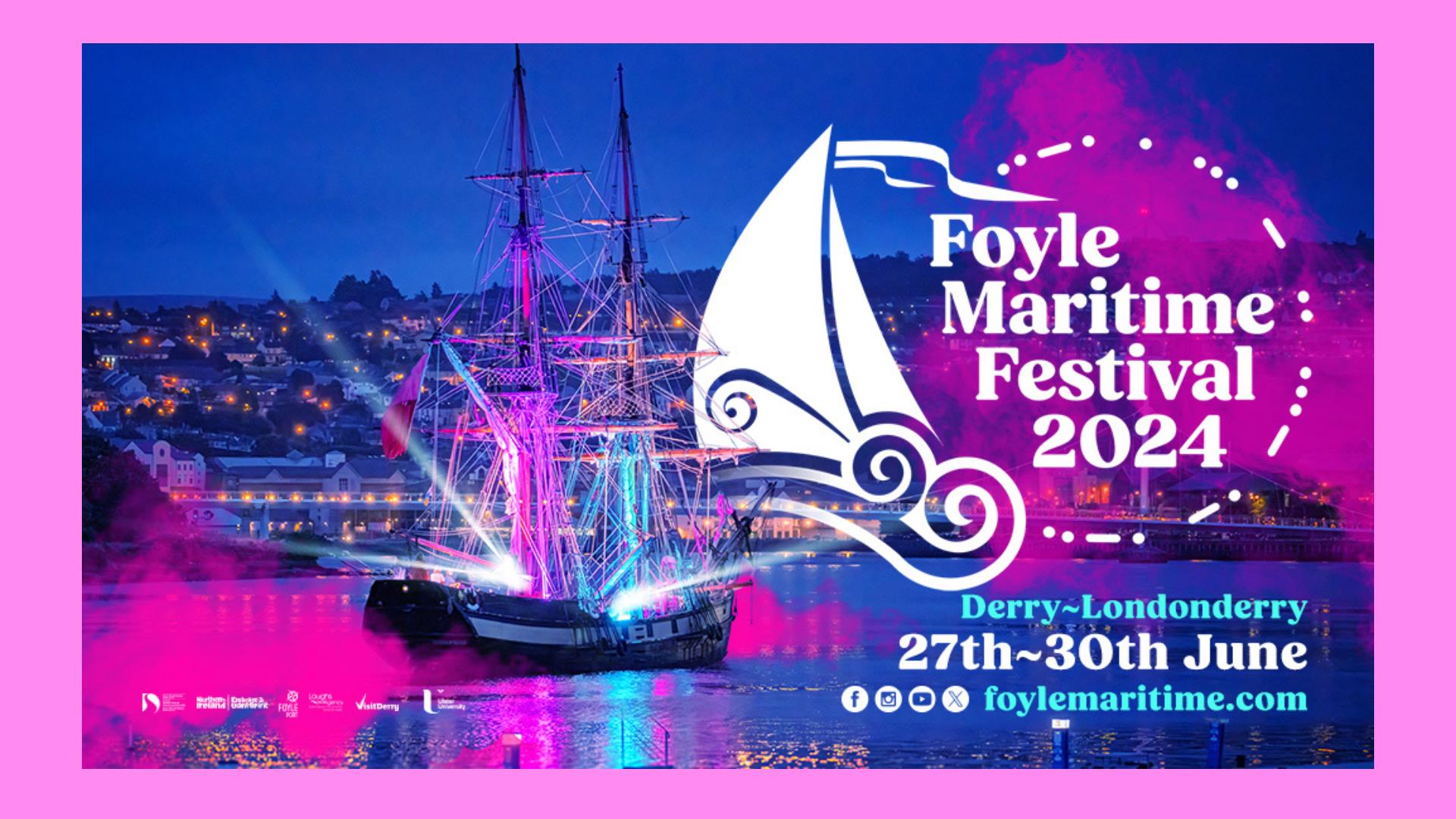 Foyle Maritime 2024 promotional poster
