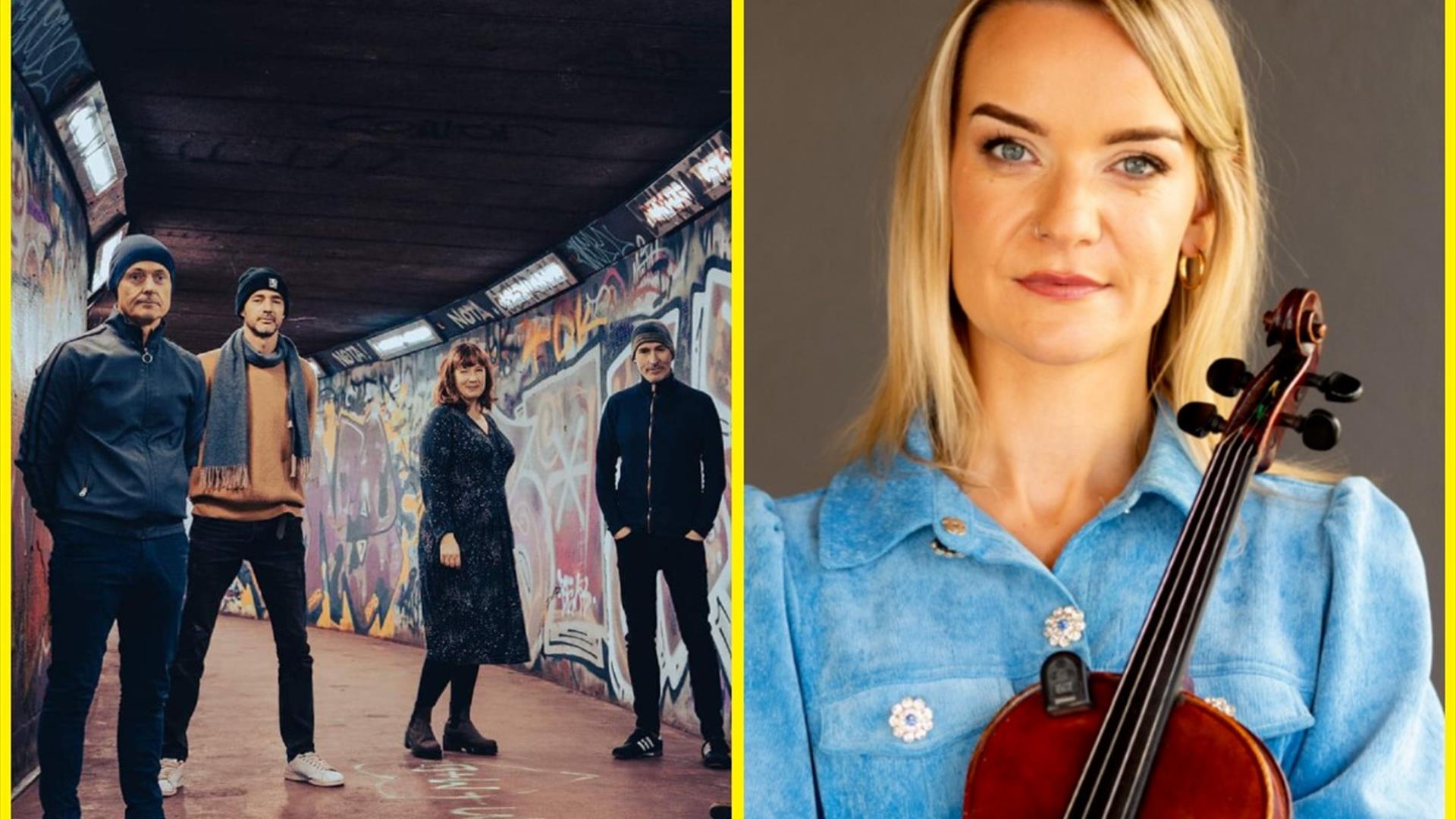 Brian Finnegan and The Hunger Of The Skin Band // Tara Breen agus Marty Barry