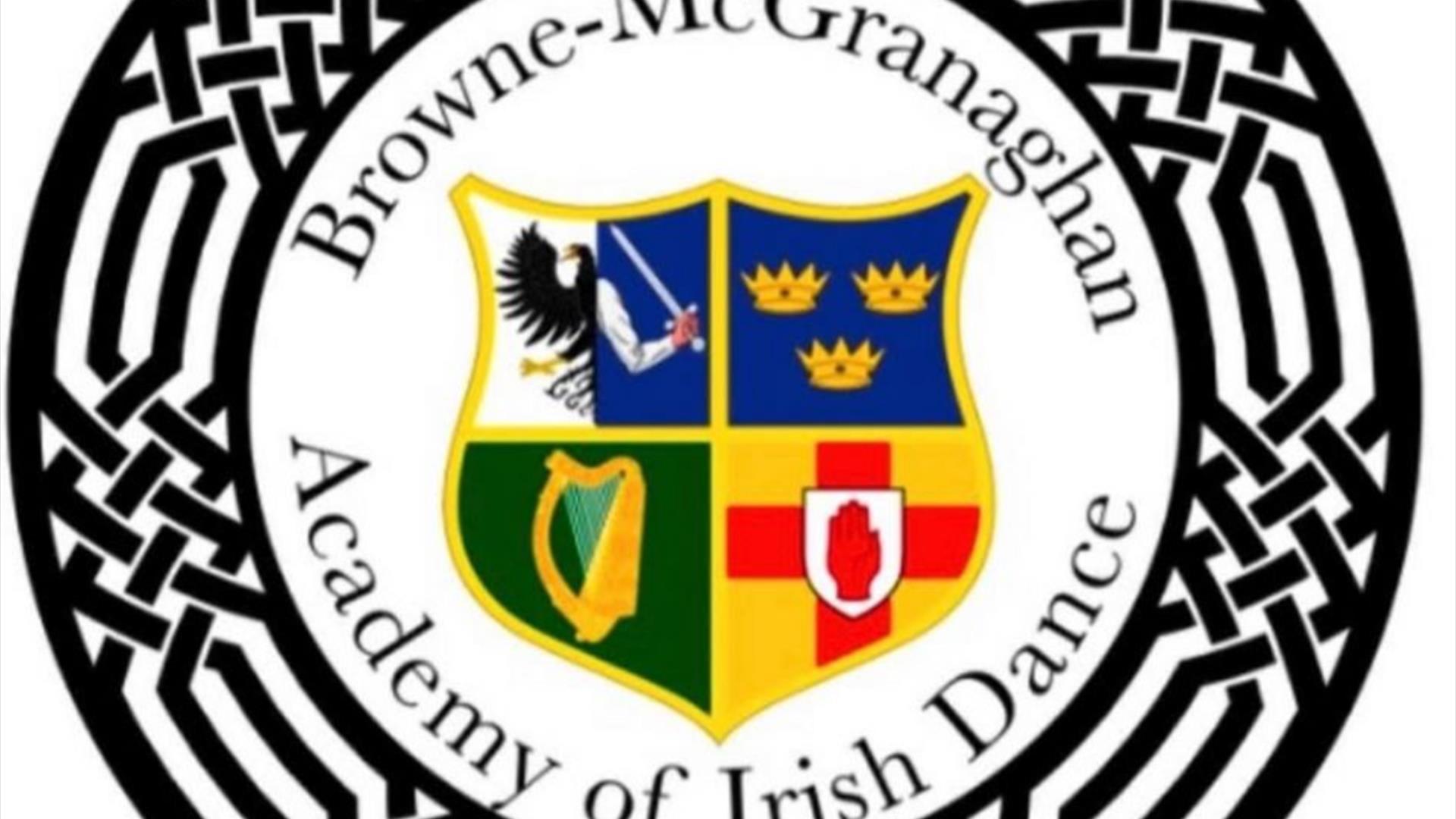 Browne–McGranaghan Academy of Irish Dance logo