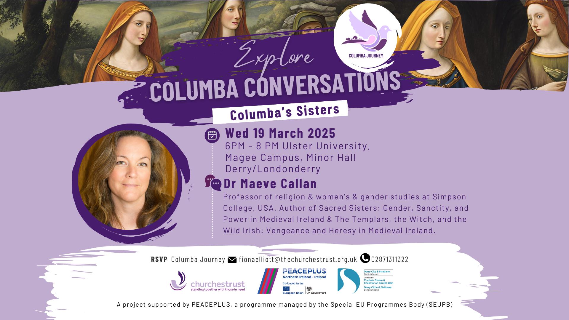 Maeve Callan Columba Conversations Columba's Sisters