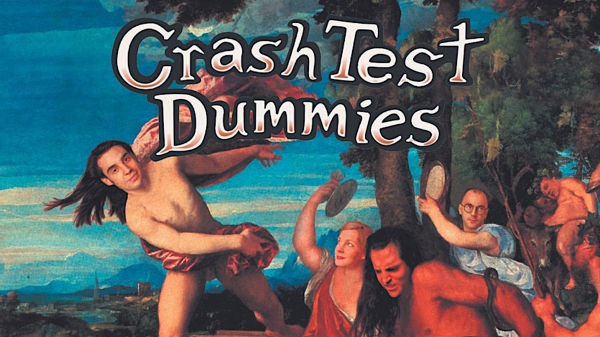 Promotional illustration for the Crash Test Dummies.