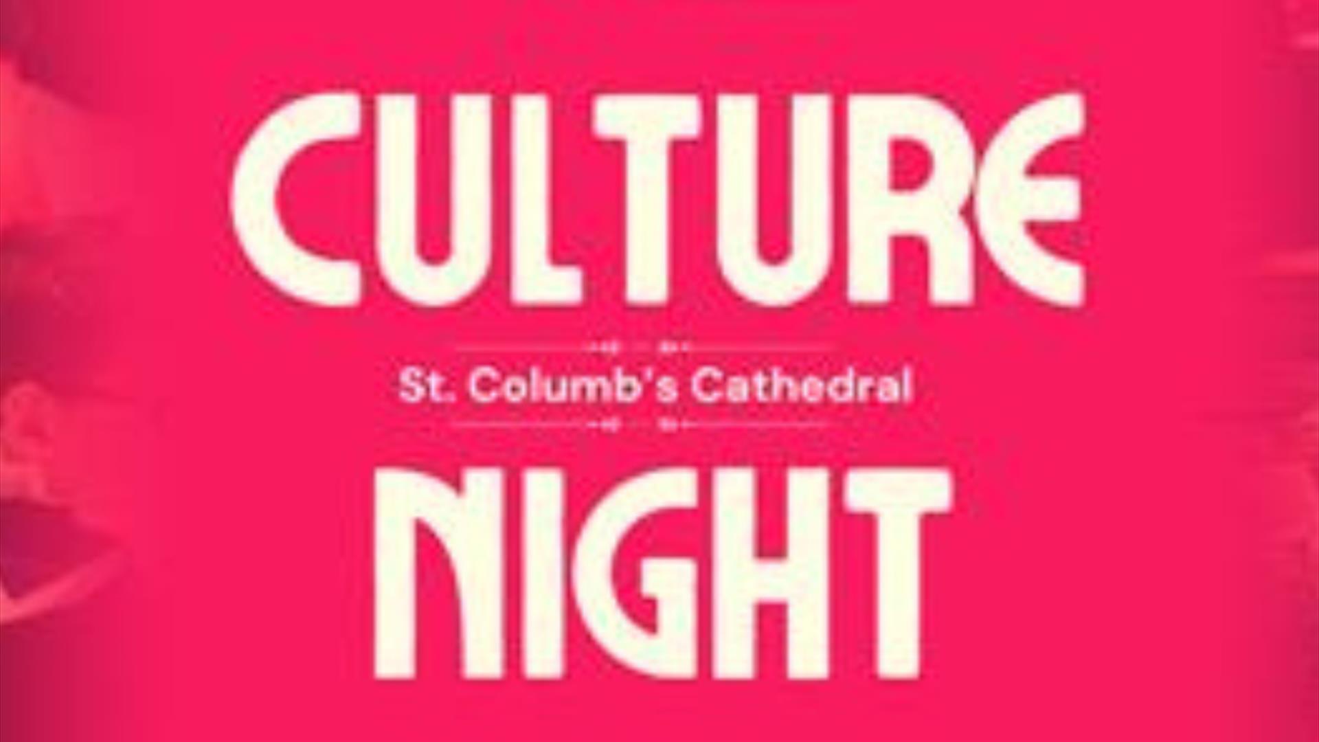 Culture Night Concert at St Columb's Cathedral