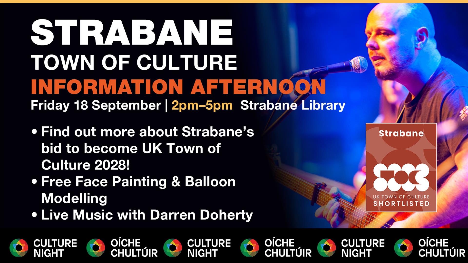 Culture Night: Strabane Town of Culture Information Afternoon