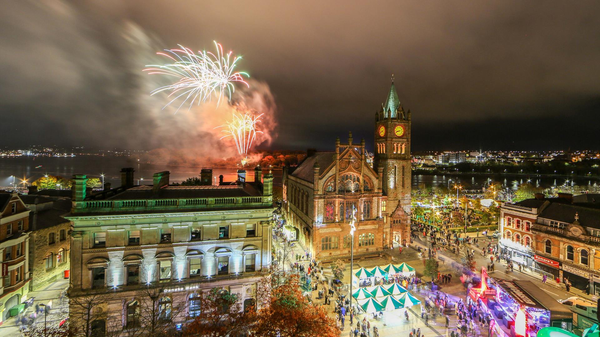 Derry Halloween fireworks