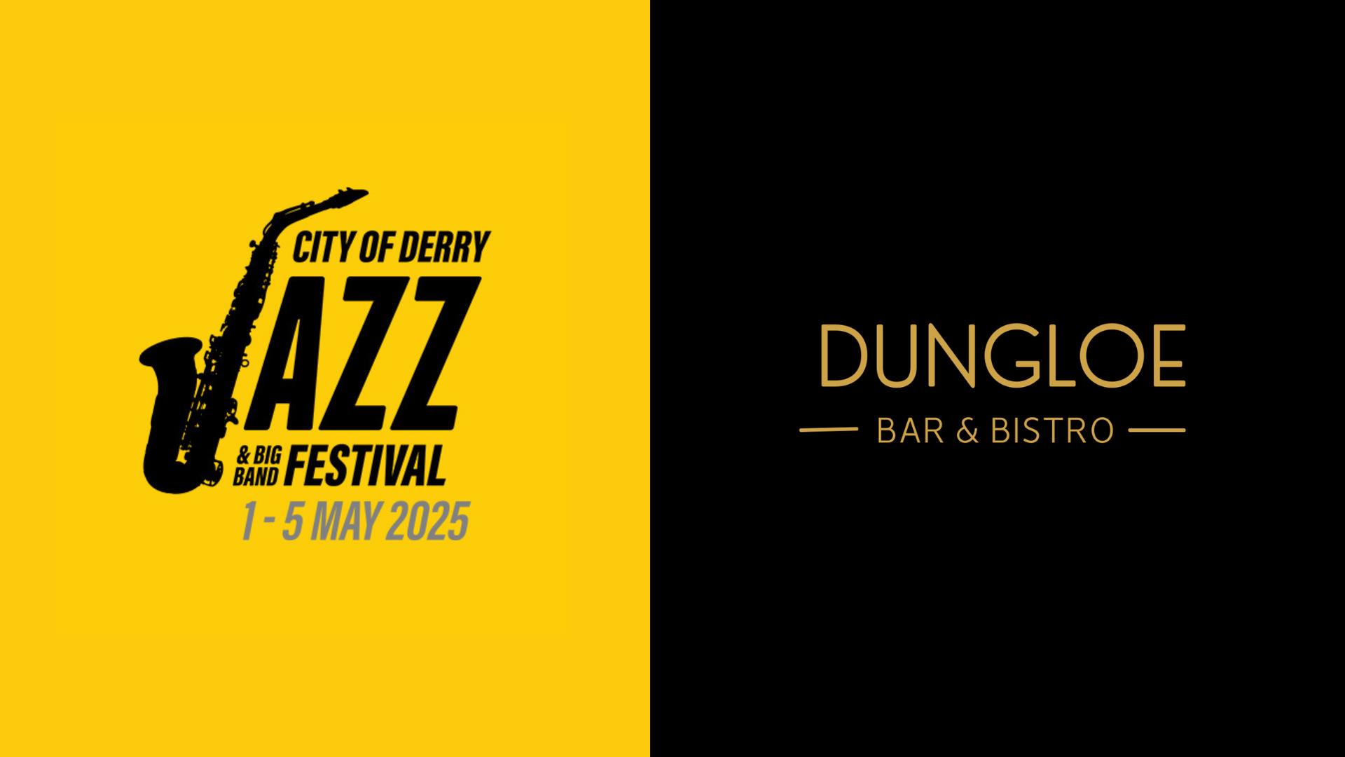 Jazz Festival and Dungloe logos. Details in description.