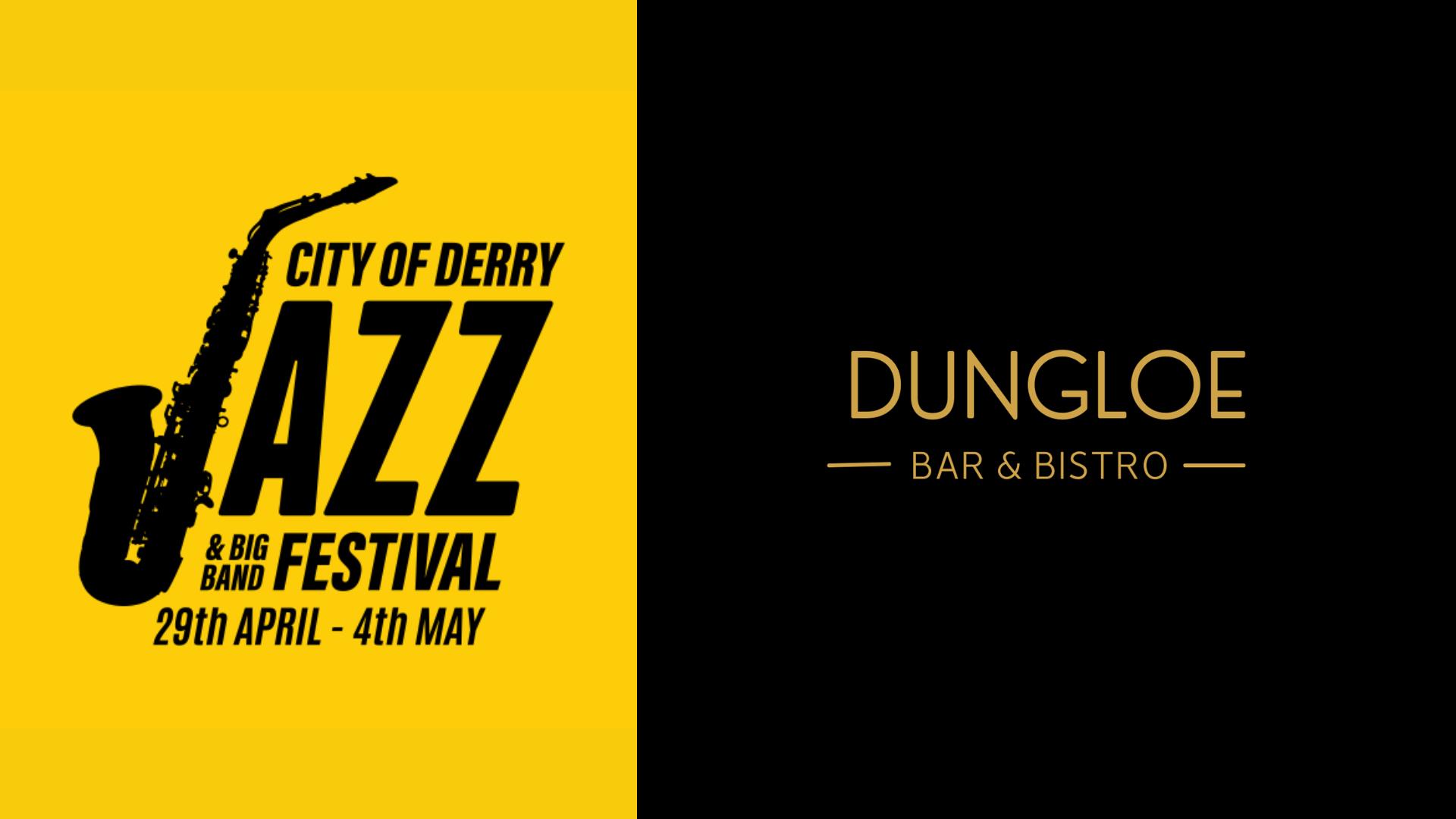 Jazz Festival and Dungloe logos. Details in description.