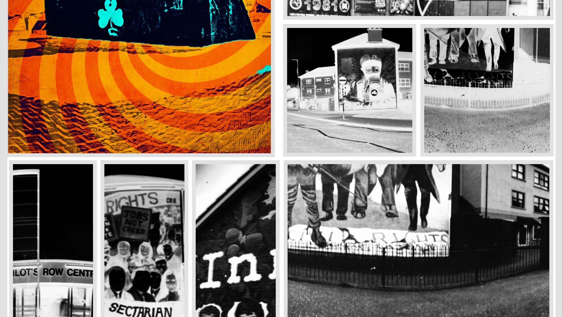 collage of streetscape photographs