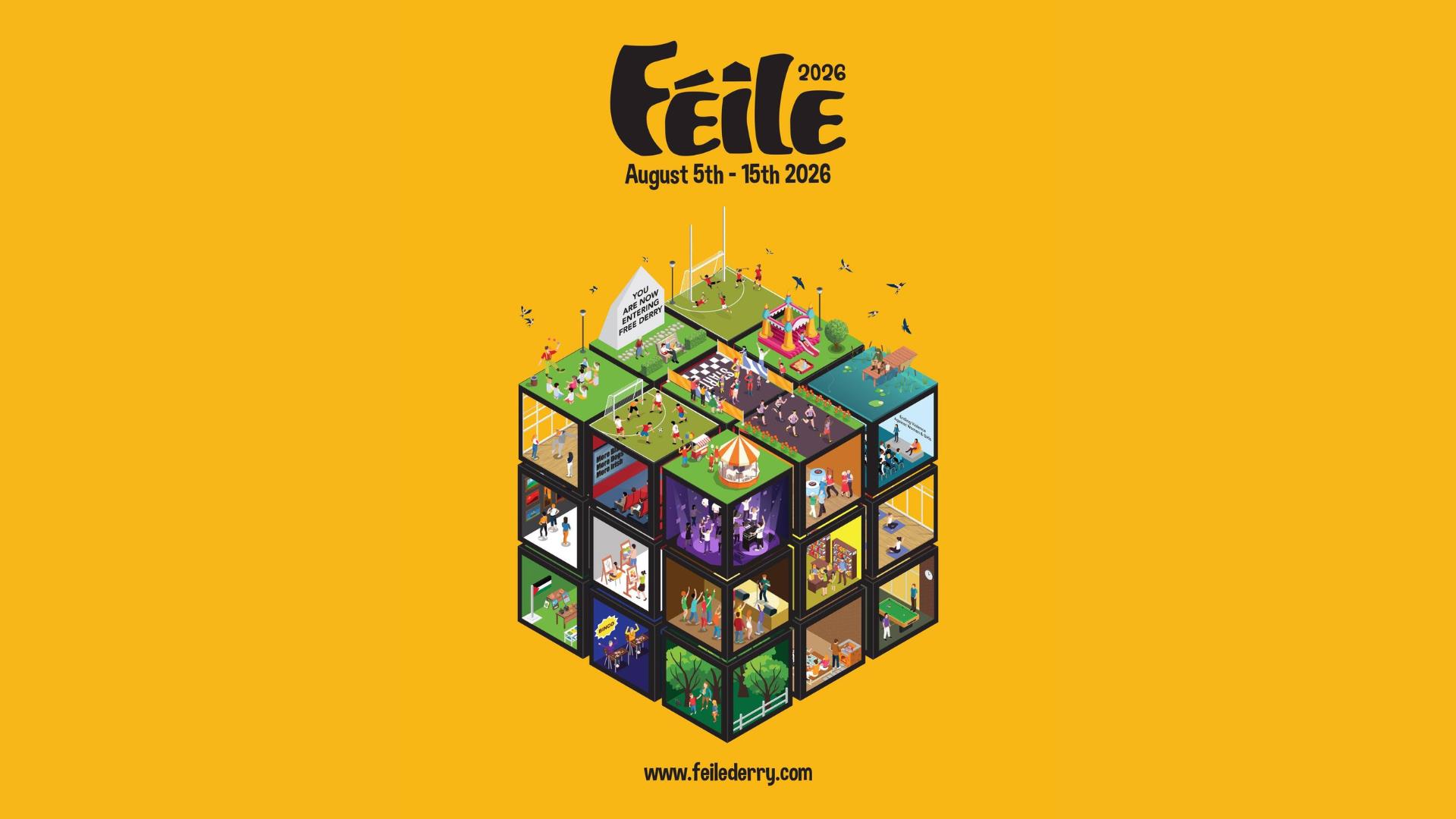 The Féile logo for 2026
