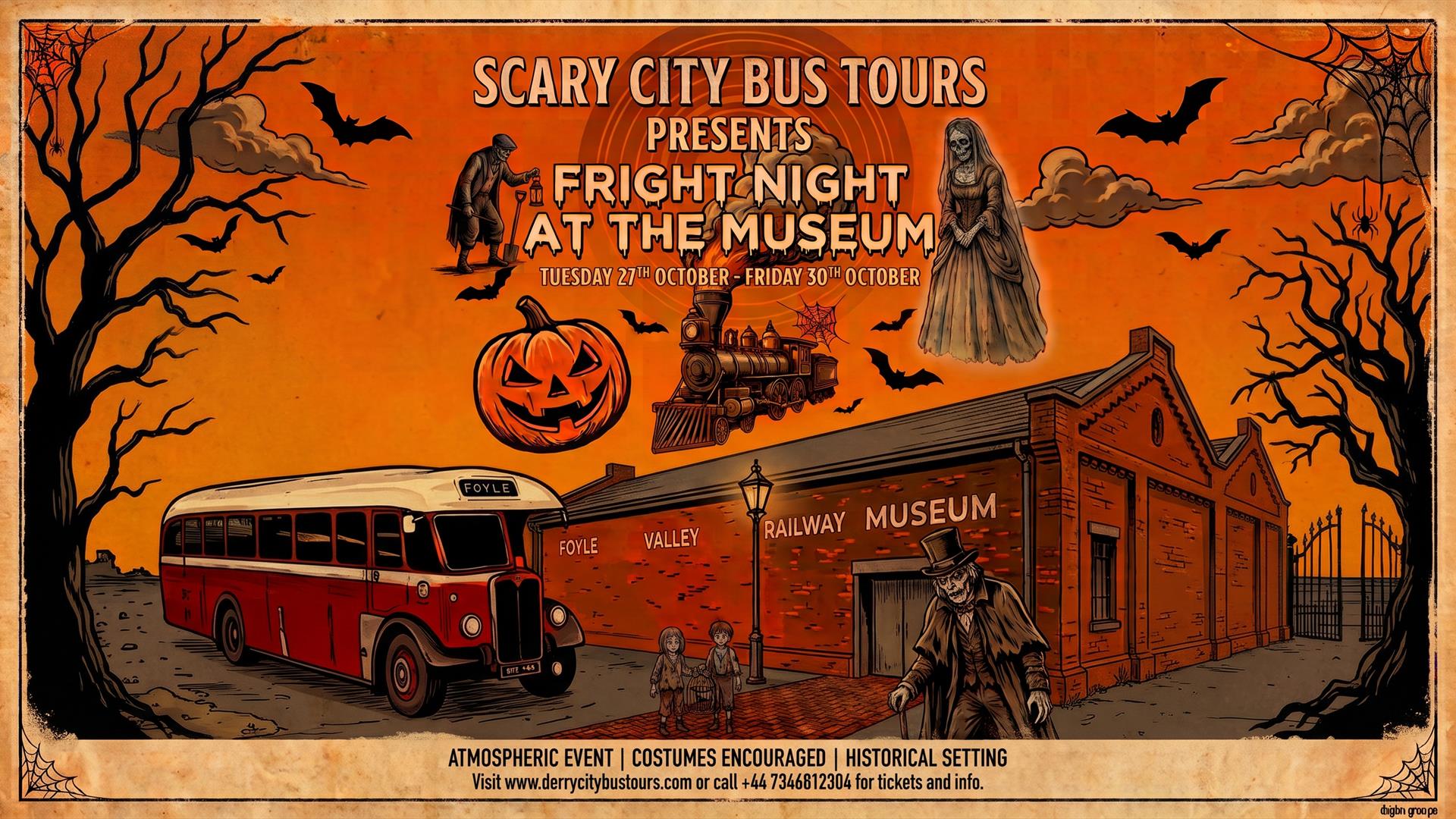 Poster for Fright Night at the Museum