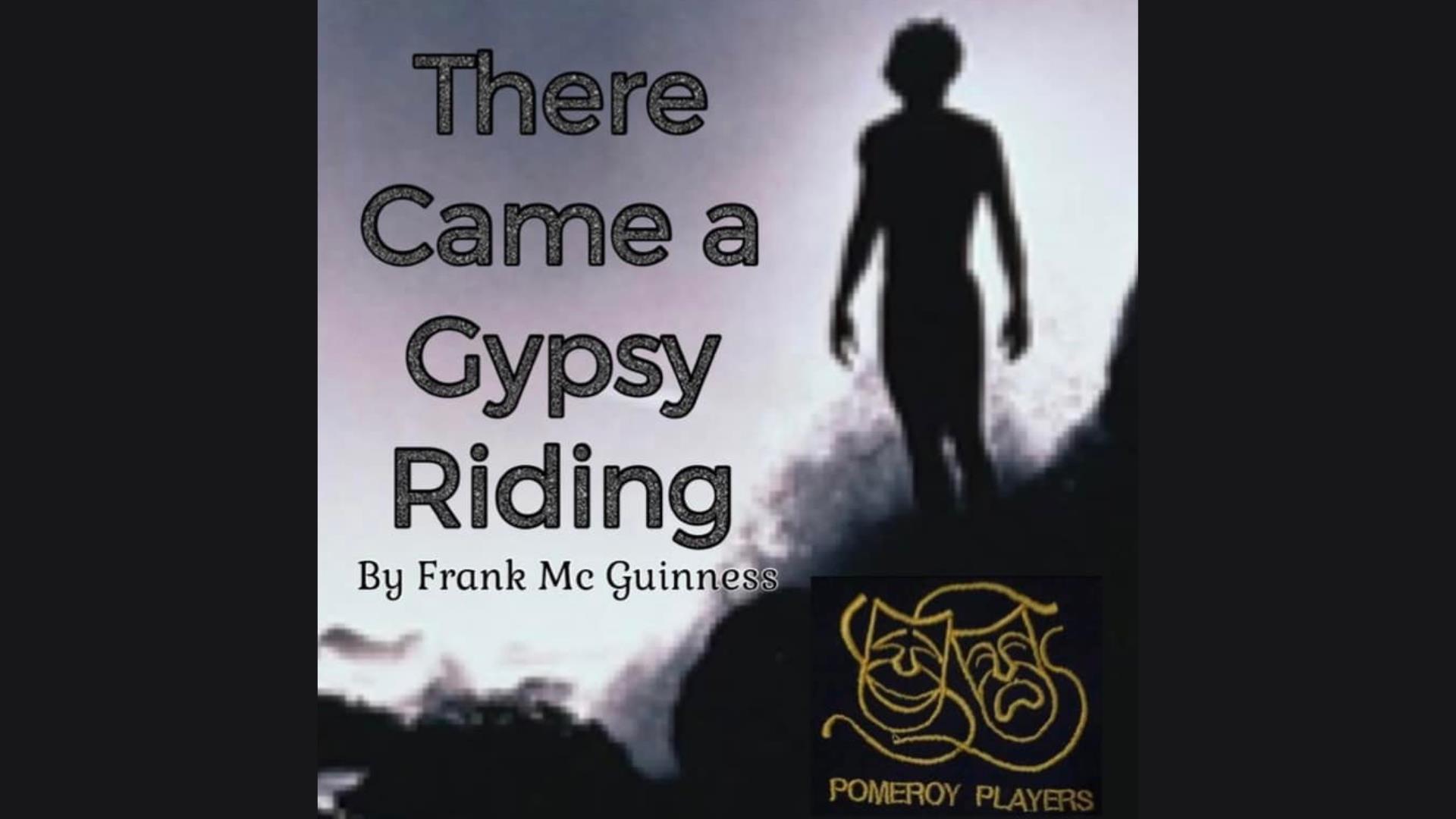 Promotional poster for the 'There Came a Gypsy Riding' event