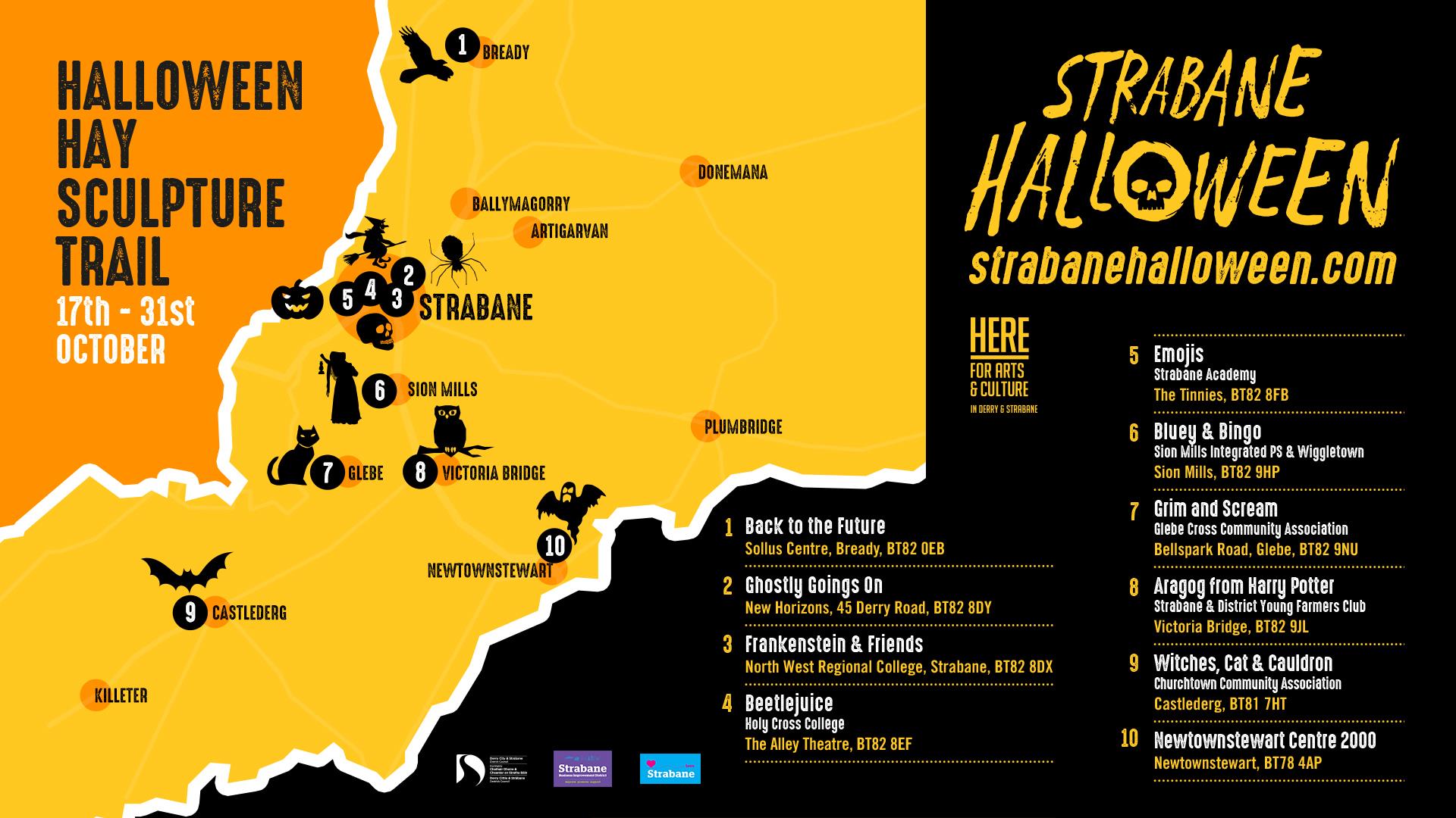 Hay Bale Trail Map