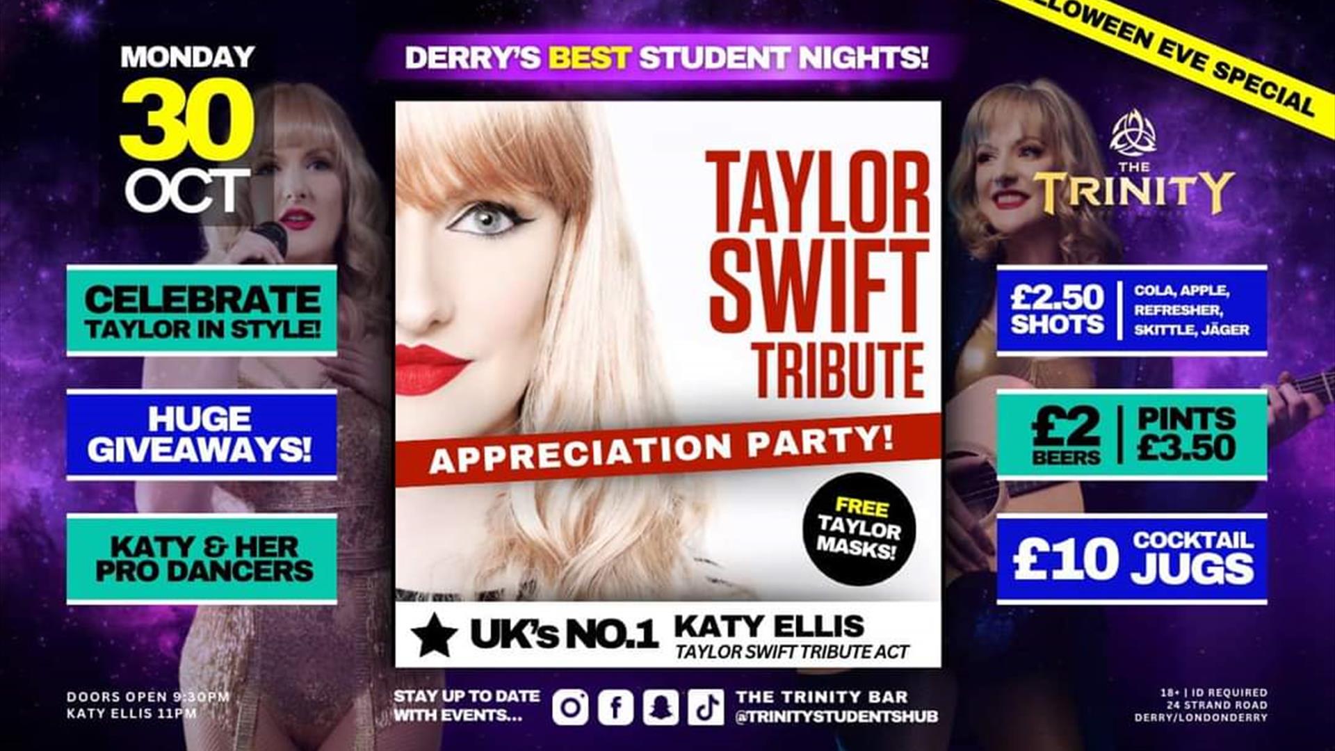 Taylor Swift Tribute Party