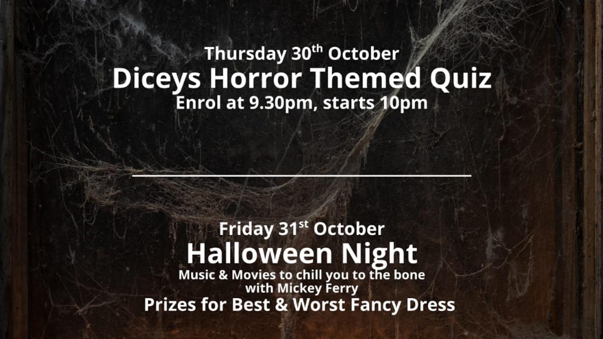 Halloween Night at Diceys