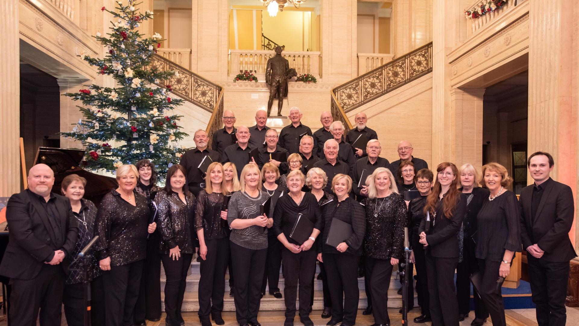 Photo of Lindsay Chorale from a recent performance