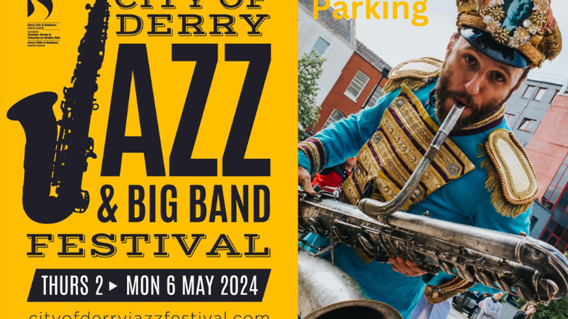 City of Derry Jazz and Big Band Festival 2024 Motorhome Parking