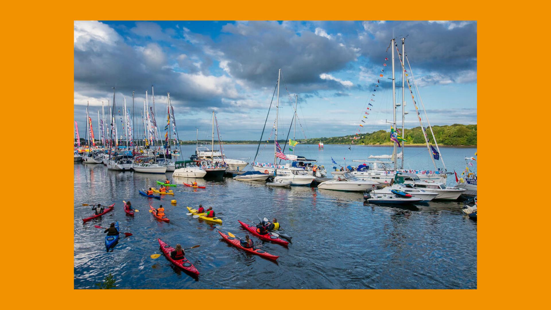 Water activities on the River Foyle