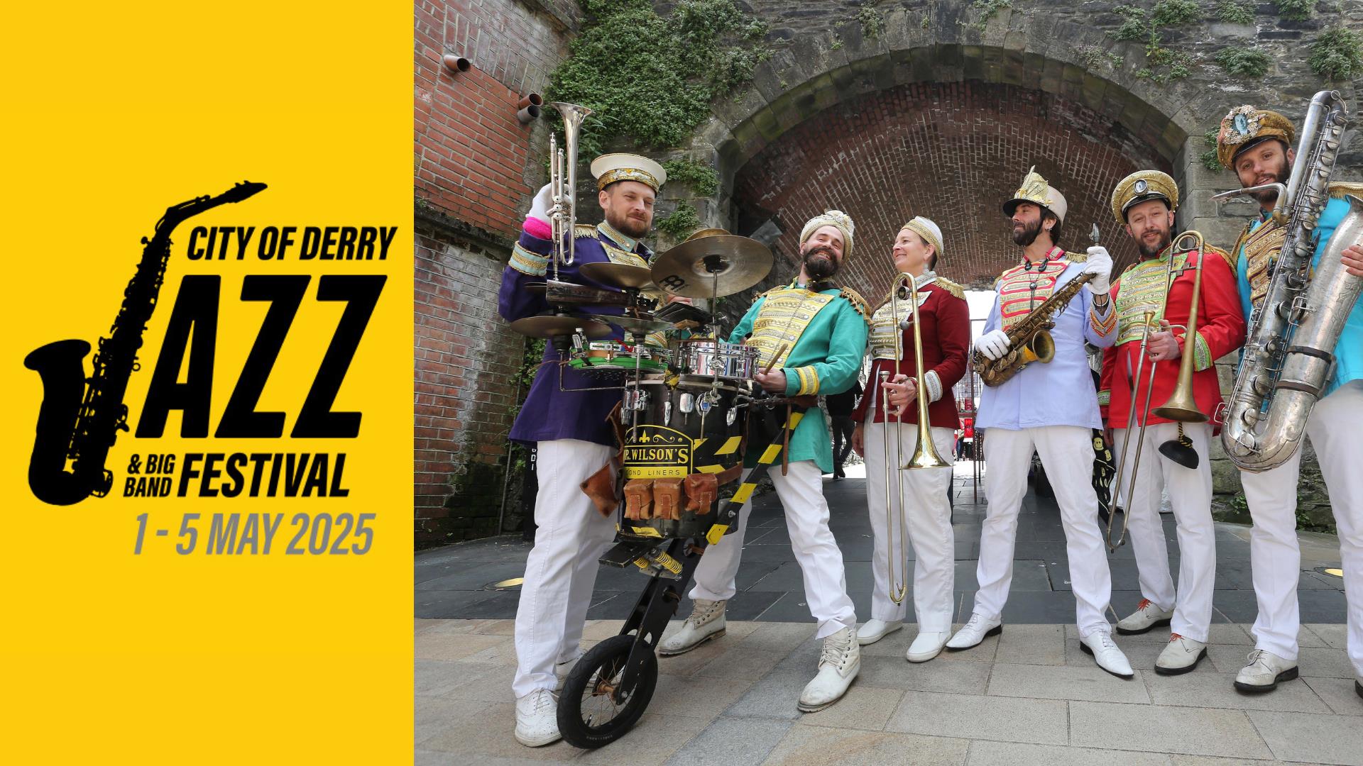 Promotional image for the DLD Second Line Parade event