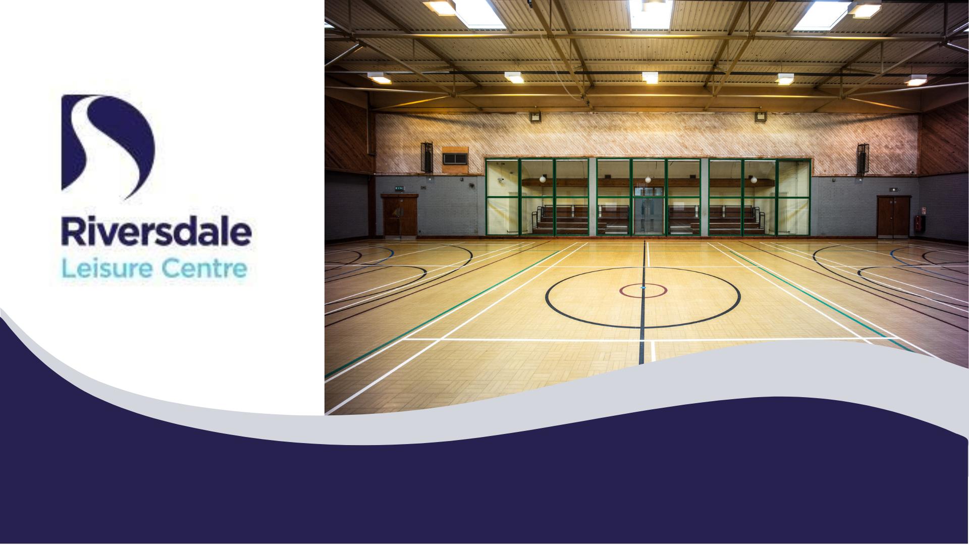 Indoor Court at Riversdale Leisure Centre