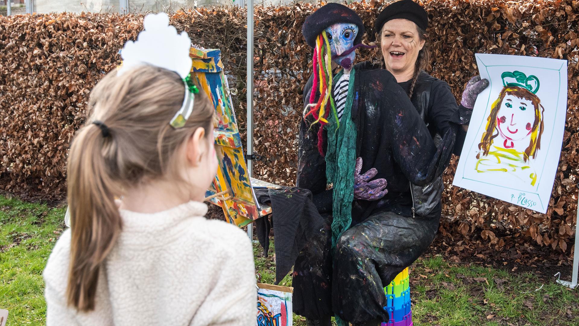 Paddy Picasso at St Patrick's Day Spring Carnival