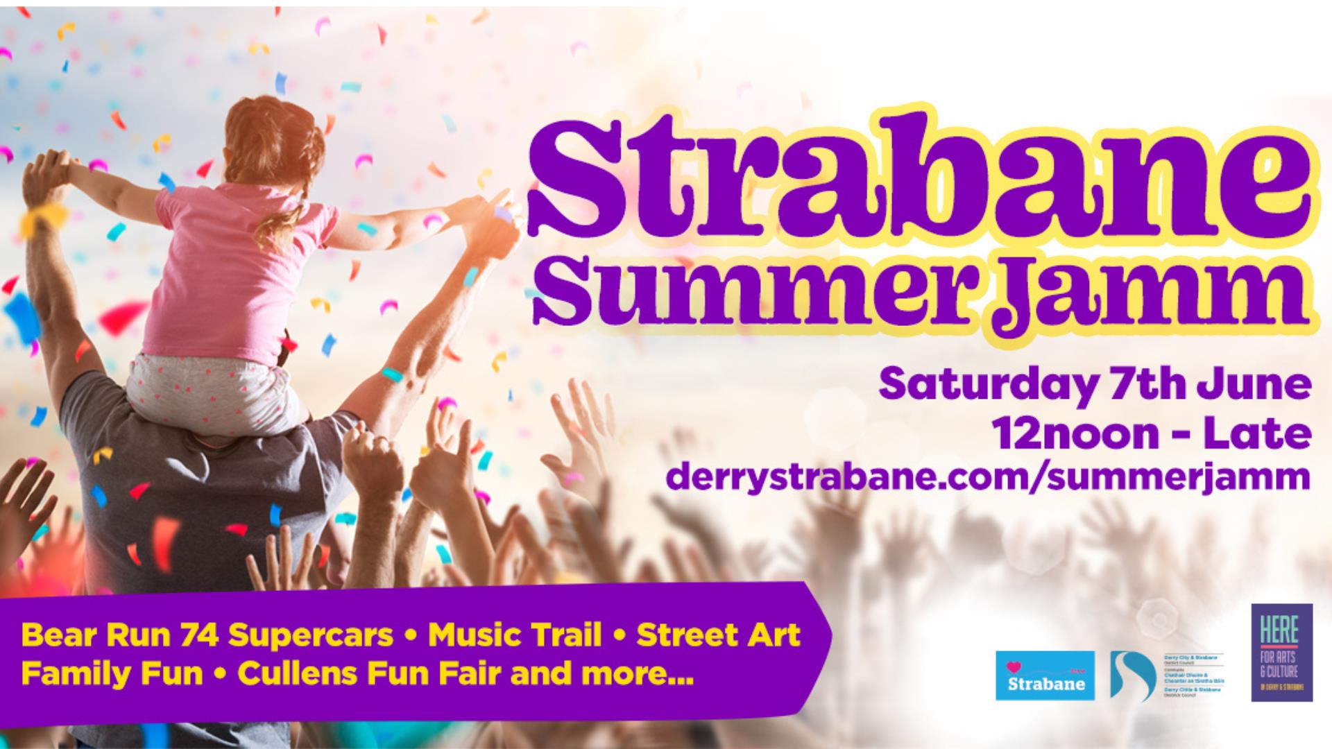 Summer Jamm in Strabane, Saturday 7th June