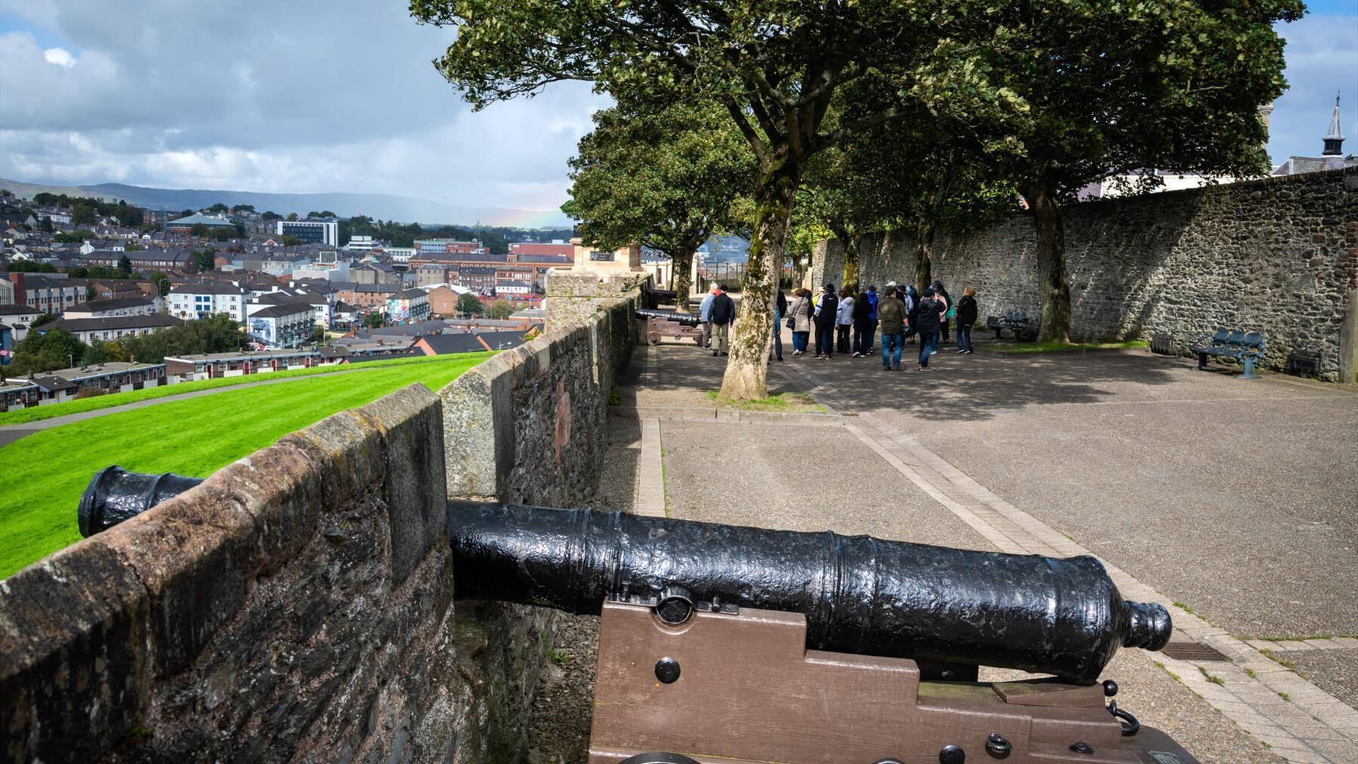 Group on the Walls of Derry