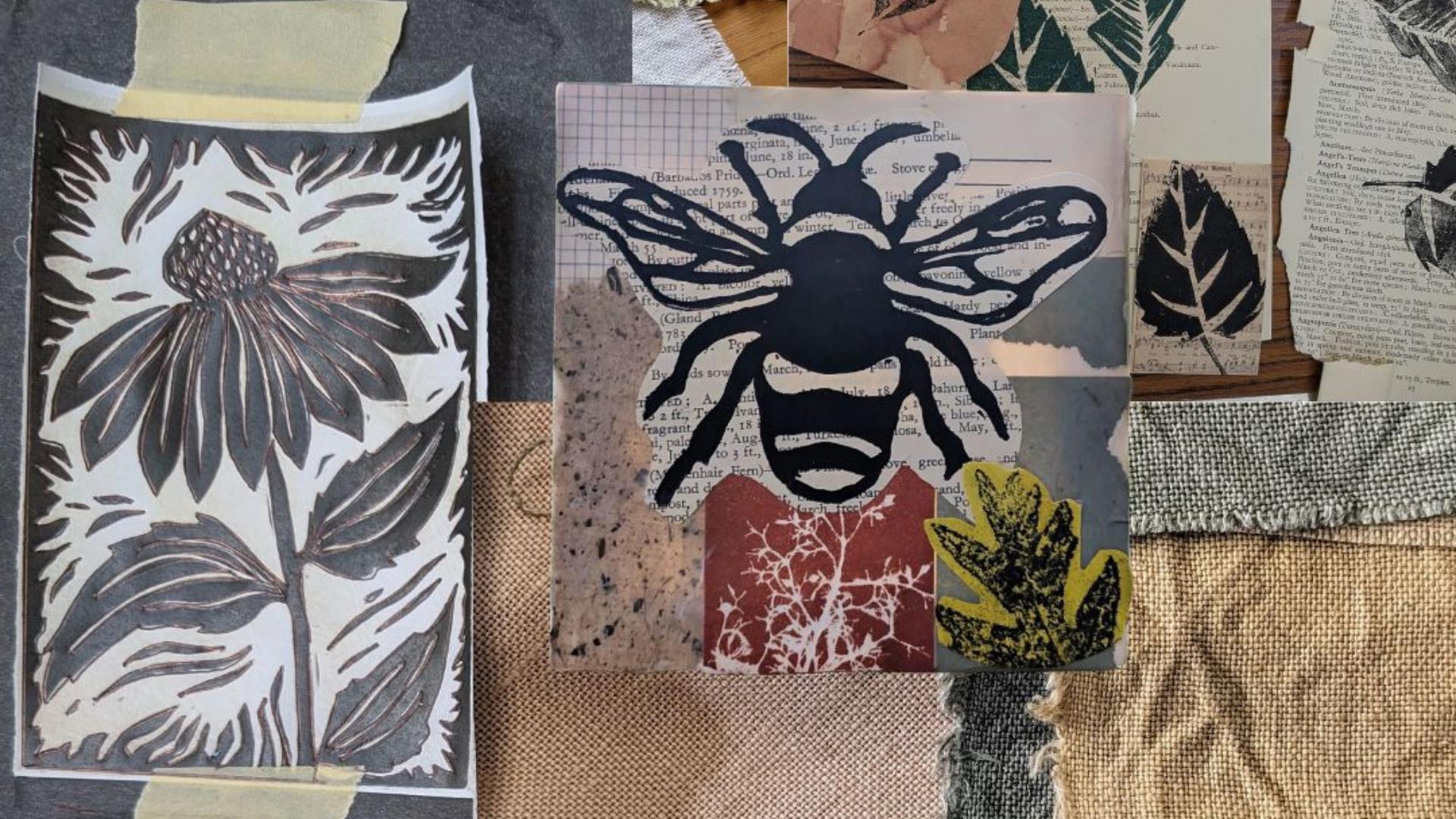 Workshop: Lino Printing and Carving with Ruth Osbourne