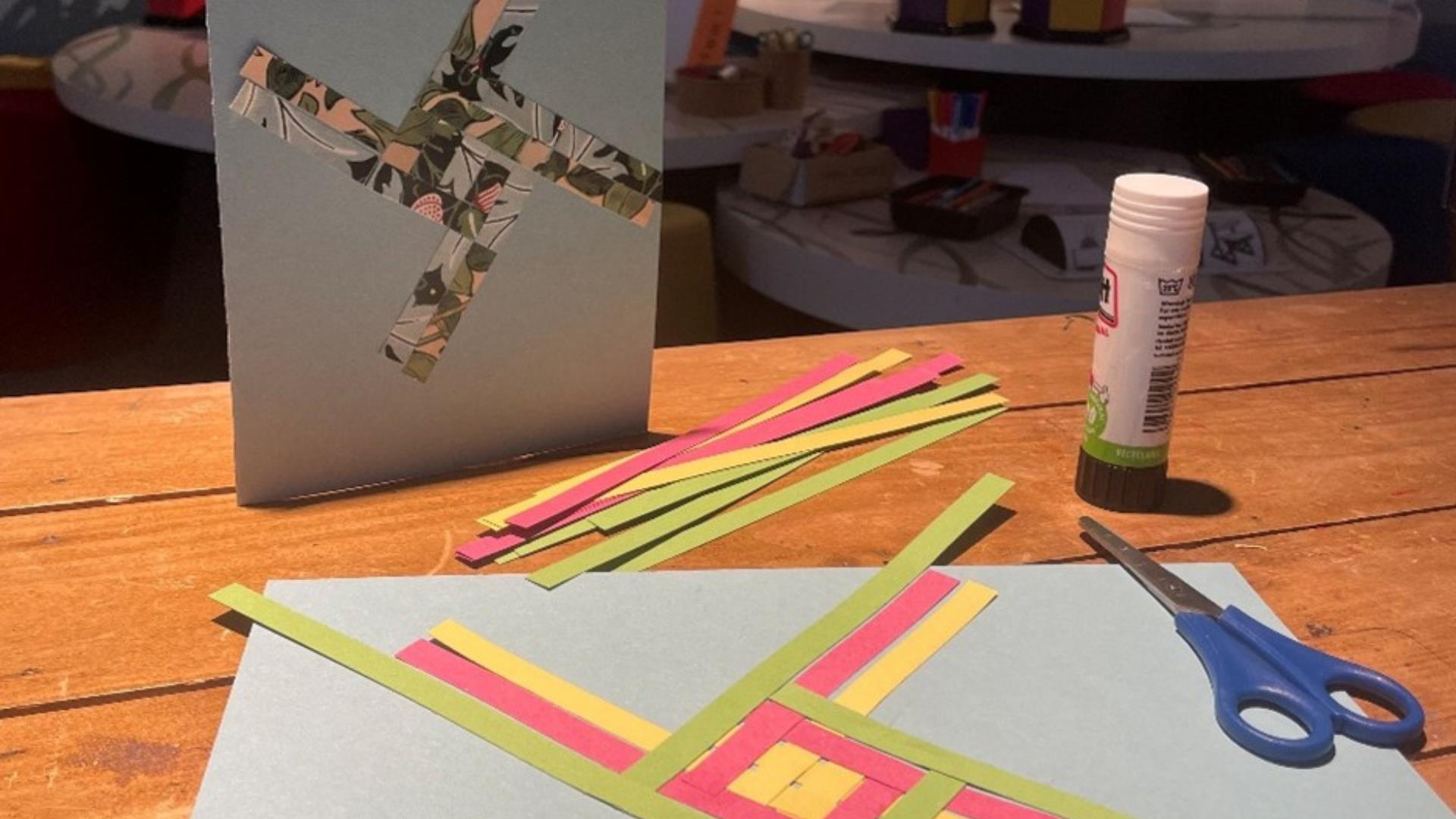 St Brigid's Day Paper Crosses Workshop