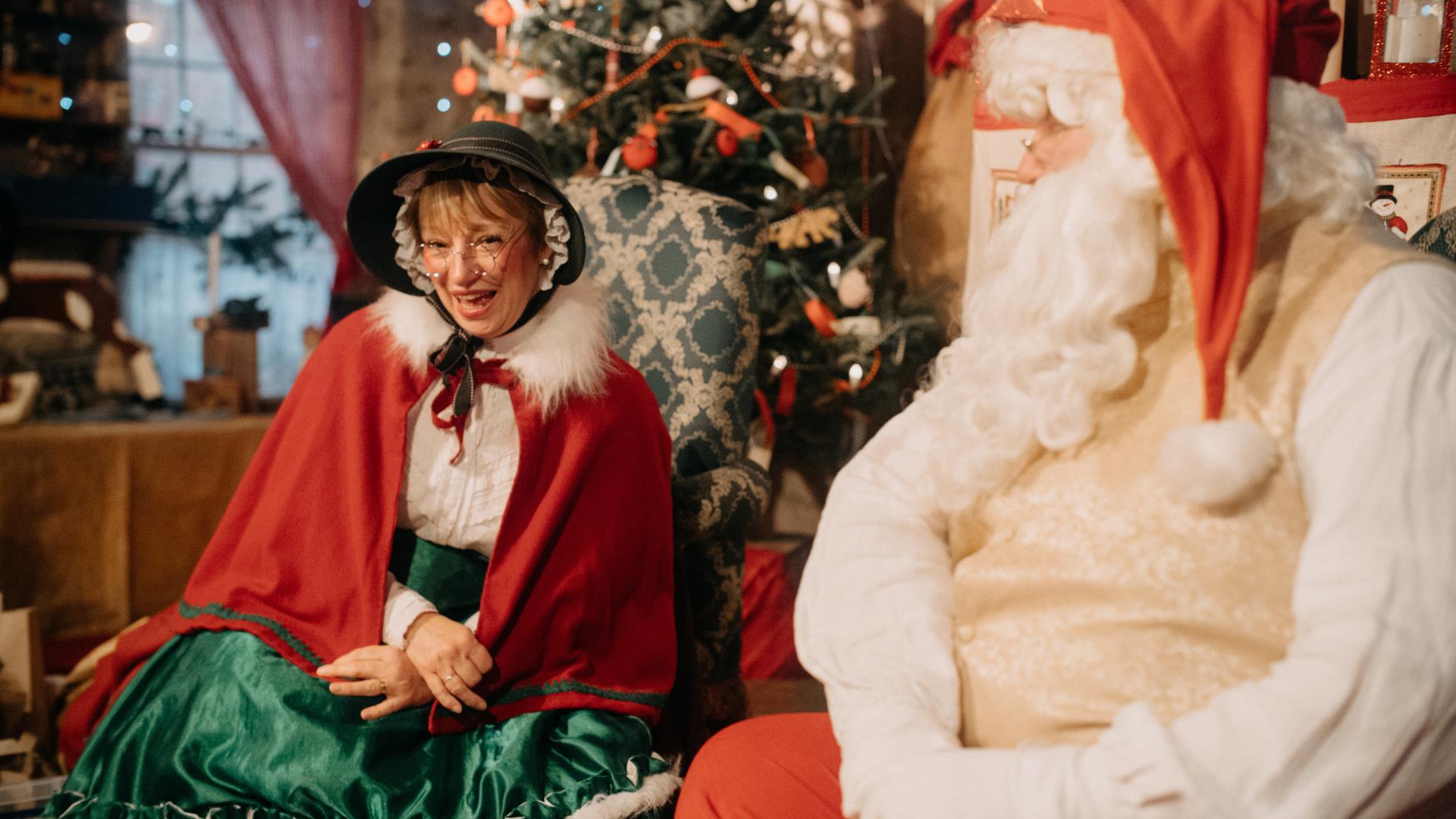 Visit Father Christmas at Ulster American Folk Park