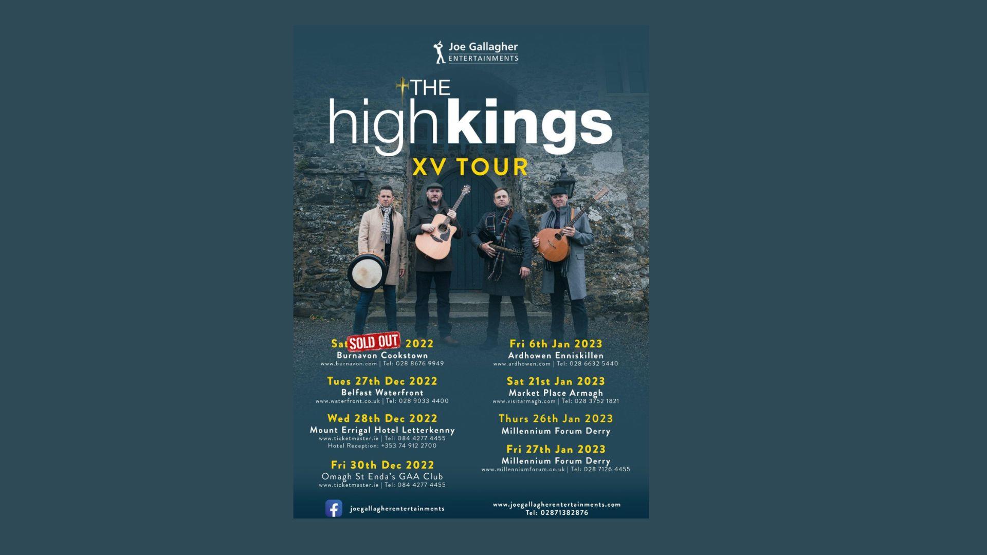 The High Kings XV Tour