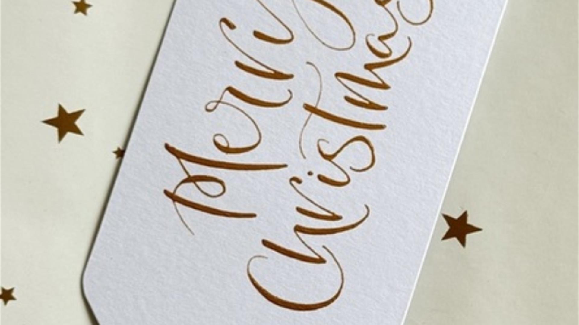 Christmas Calligraphy Workshop