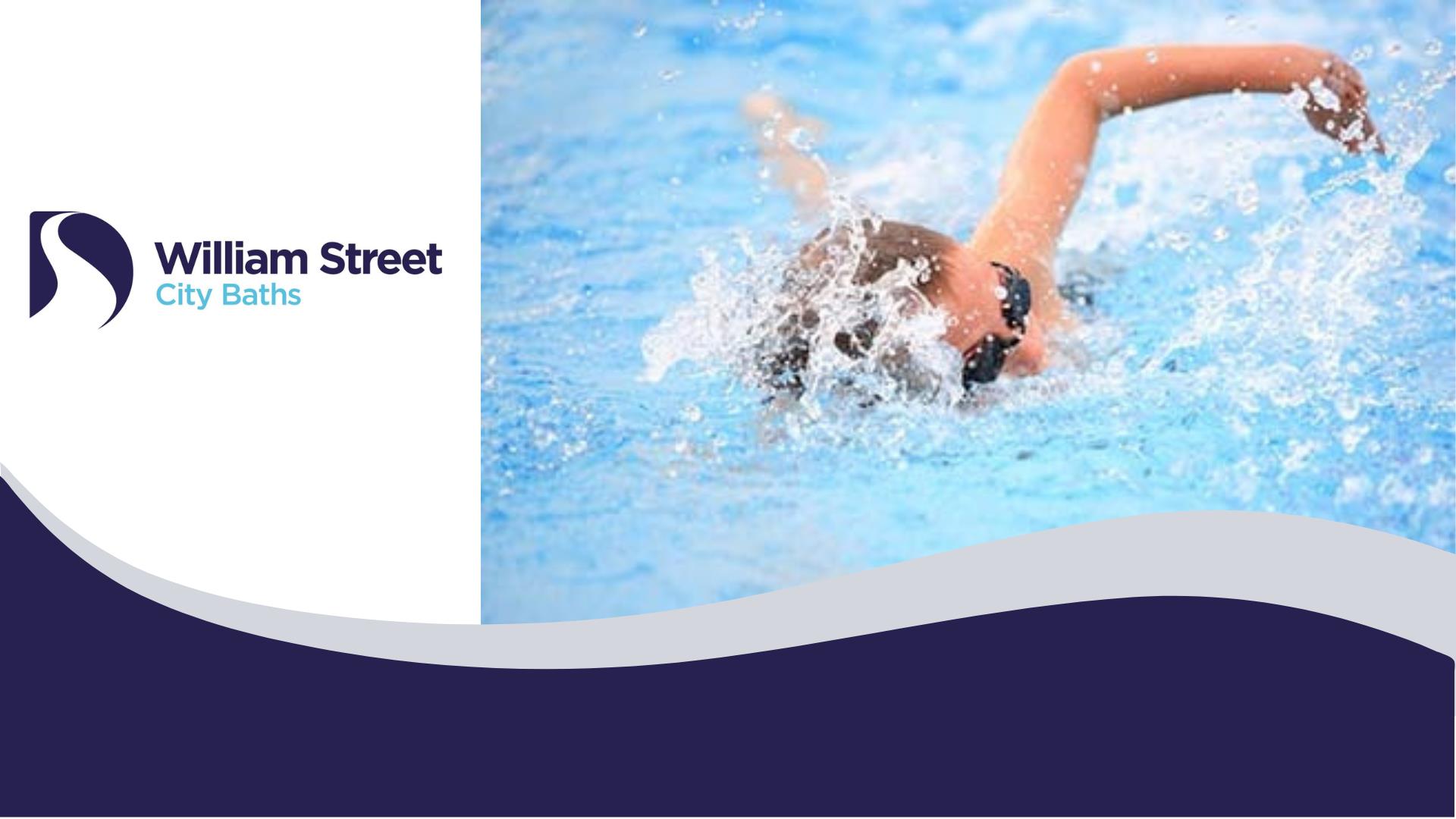 Image of woman swimming