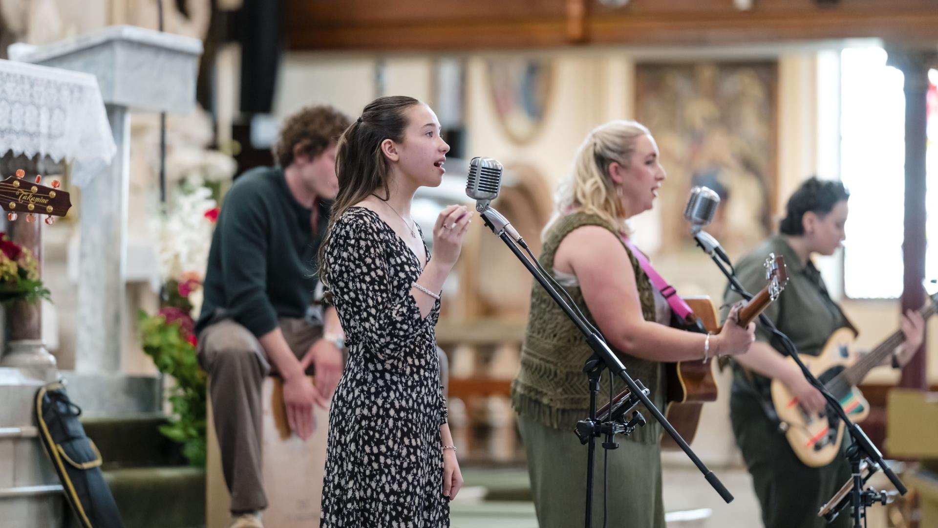 performers at the 2025 sacred concert in Long Tower Church